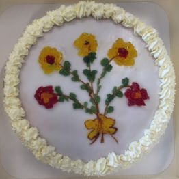 Kake fra Unika AS sin cateringavdeling